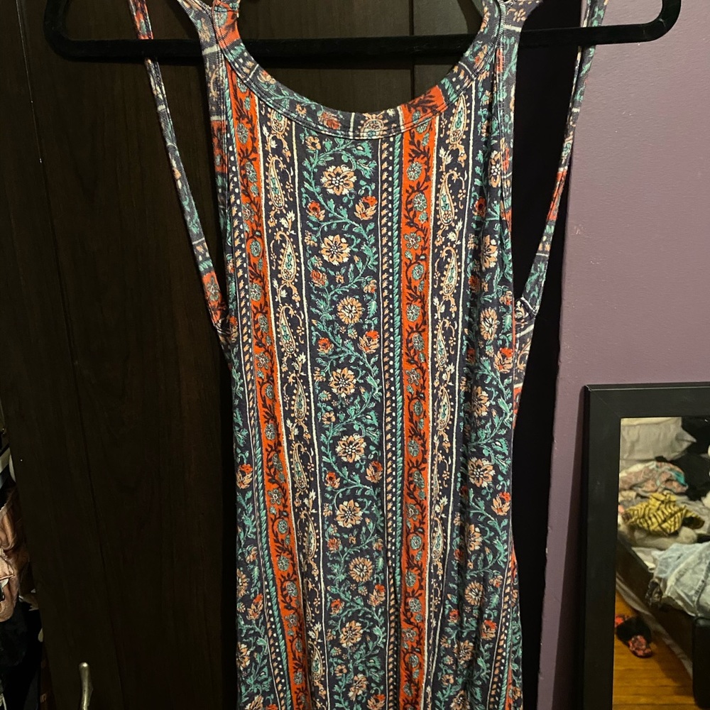 Lulus backless midi dress